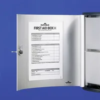 DURABLE Verbandskasten First Aid Box L DIN13157 silber