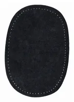Prym Applikation 9.5 x 14.5 cm Lederimitat, Schwarz, 2 Stück - Produkttyp: Applikation - Detailfarbe: Schwarz