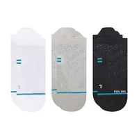 STANCE Socken Athletic Tab Multi 3er-Pack - Farbe: Mehrfarbig - Detailfarbe: Grau - Schwarz - Weiss - Sockenhöhe: Sneaker - Grösse: 35 - 37