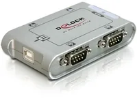 Delock USB 2.0 zu 4 x Seriell Adapter