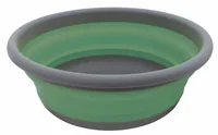 Eurotrail ETKW5111 Scolapiatti da lavandino Polipropilene (PP), Silicone Verde, Grigio