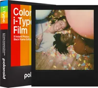Polaroid Color i-Type Film – Black Frame Edition - Film Grösse: Polaroid i-Type - Verpackungseinheit: 8 Stück - Film Typ: Sofortbildfilm