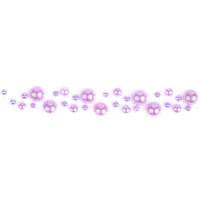 Rico Design Perlensticker Paper Poetry 50 cm, 1 Stück Rosa - Motiv: Perle