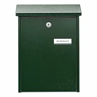 BURG-WÄCHTER Daily 5861 GR mailbox Green Wall-mounted mailbox Steel