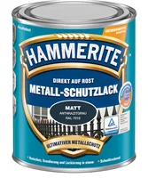 Hammerite Metall-Schutzlack Matt Anthrazitgrau, 750 ml - Nachhaltigkeit: Nicht angegeben - Anwendung: Aussenbereich - Verarbeitung: Streichen - Produkttyp: Metall-Schutzlack - Lebensmittelecht: Nein - Fertigmischung: Ja