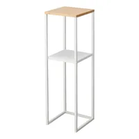 Yamazaki Regal Tower Nature/Weiss - Eigenschaften: Keine Eigenschaft - Zertifikate: Keine Zertifizierung - Breite: 25 cm - Höhe: 80 cm - Tiefe: 25 cm - Detailfarbe: Nature - Weiss