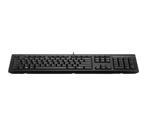HP 125 G2 USB Wired Keyboard tastiera Ufficio Nero