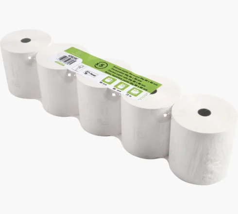 EXACOMPTA Rolle Thermo Papier 5 Stk. 43828E 80x70mmx72m für Kasse