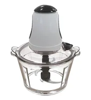 OHMEX Zerkleinerer OHM-CHO-7035 1.5 l - Detailfarbe: Weiss - Schwarz - Gerätetyp: Zerkleinerer - Volumen: 1.5 l - Ausstattung: Einfüllöffnung - Sicherheitsschalter - Anti-Rutsch-Füsse