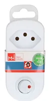 Max Hauri Mehrfachstecker ADAPT 2xT13, drehbar 320° 2 - Detailfarbe: Weiss - Schalter: 1 Schalter - Steckdosenanzahl: 2 - Ausstattung: drehbar 320° - Steckdose T13 - Kinderschutz: Nein