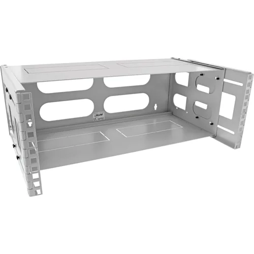 InLine 19104D Rack 4U Wandmontiertes Regal Grau