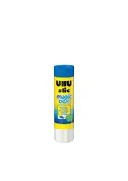 UHU Klebestift Magic 1 Stück, 21 g, Blau - Eigenschaft: Fest - Geeignete Oberflächen: Fotos - Papier - Textilien - Karton - Styropor - Packungsgrösse: 1 Stück - Detailfarbe: Blau - Art: Klebestift