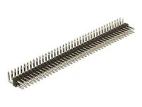 DeLOCK Pin header 40 pin, pitch 2.54 mm, 2-row, angled, 5 pieces