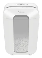 Fellowes Aktenvernichter LX70 P-4, 11 Seiten - Vernichtbare Aktentypen: Büroklammern - Heftklammern - Kreditkarten - Papier - Schnittart: Partikelschnitt - Streifenschnitt - Sicherheitsstufe: 4 - Schnittausgabe: 4 x 40 mm - Blattkapazität: 11 Seiten - Zuf