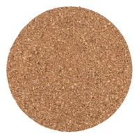 FURBER Glasuntersetzer Kork, 6 Stück, Ø 10 cm - Anwendungsbereich: Glas  - Material: Kork - Detailfarbe: Braun - Set: Ja - Zusammenklappbar: Nein - Verpackungseinheit: 1 Stück