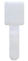 Schwaiger Klett-Wandclip 90x12x2mm weiß 10Stück