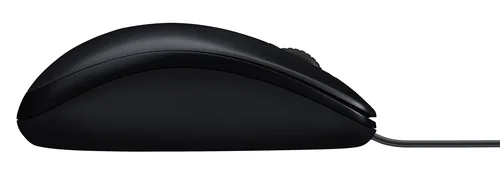 Logitech Maus M90 - Maus-Typ: Standard - Maus Features: Scrollrad - Bedienungsseite: Universal - Detailfarbe: Grau - Schwarz - Verbindungsart: Verkabelt - Schnittstelle: USB-A
