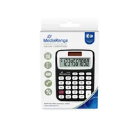 MediaRange Taschenrechner 10-st. LC-Display SolarBat. swwe