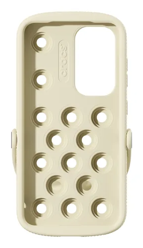 Samsung S25 Crocs Case Beige
