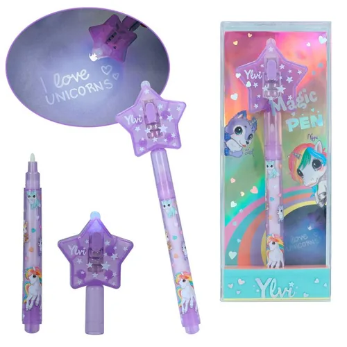 Depesche Magischer Stift Ylvi - Strichstärke: Keine Angabe - Set: Nein - Verpackungseinheit: 1 Stück - Eigenschaft-Stift: Keine - Anwender: Kinder - Fasermaler & Fineliner Art: Filzstift