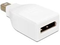 Delock Adapter mini Displayport 1.2 Stecker > Displayport Buchse weiß