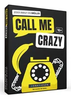 Denkriesen Kartenspiel Call Me Crazy -DE- - Sprache: Deutsch - Kategorie: Kartenspiel - Altersempfehlung ab: 16 Jahren - Spieldauer: 60 min - Min. Anzahl Spieler: 3 - Max. Anzahl Spieler: 8