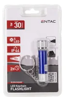 Entac Flashlight 5LED Keychain Blue