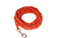 Grossenbacher Schleppleine 1 cm / 4 m, Rot/Gelb - Länge: 4 m - Detailfarbe: Gelb - Rot - Produkttyp: Schleppleine - Tierart: Hund