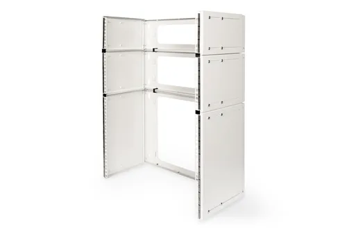 Digitus DN-19 PB-4U rack Da parete Grigio chiaro
