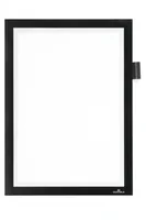 Durable 498901 magnetic frame A4 Black