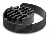 Delock Kabel-Organizer mit Klettkabelbinder Schwarz - Breite: 26 mm - Länge: 0.28 m - Ausstattung Kabelmanagement: Keine - Produkttyp: Klett-Kabelhalter - Verpackungseinheit: 1 Stück - Material: Kunststoff