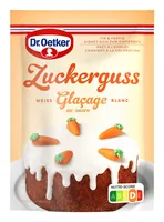Dr.Oetker Zuckerguss weiss 125 g - Zertifikate: Keine Zertifizierung - Packungsgrösse: 125 g - Detailfarbe: Weiss - Fairtrade: Nein - Bio: Nein