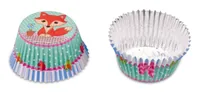 Städter Muffin Backform Maxi Fuchs 50 Stück - Materialtyp: Papier - Material: Papier - Nachhaltigkeit: Nicht angegeben - Backform Typ: Muffin-Backform - Motiv: Fuchs - Detailfarbe: Mehrfarbig