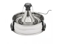 PetSafe Wasserautomat Drinkwell Edelstahl-Trinkbrunnen 360, 3.8 l - Detailfarbe: Silber - Tierart: Katze - Hund - Produkttyp: Wasserautomat
