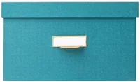 Exacompta 79603E file storage box Karton, Papier Türkis