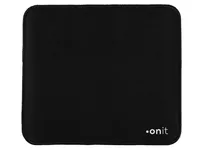 onit Mausmatte Standard Schwarz - Tiefe: 200 mm - Breite: 230 mm - Detailfarbe: Schwarz - Form: Eckig - Höhe: 3 mm - Handgelenkauflage: Nein