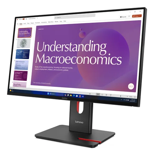 Lenovo ThinkVision T24D-40 écran plat de PC 60,5 cm (23.8") 1920 x 1080 pixels Full HD LCD Noir