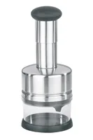 GEFU TRITARE manual food chopper Black, Stainless steel, Transparent