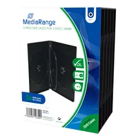 MediaRange DVD Leerbox 3er DVD Box 5 Stück