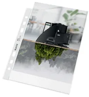 Leitz Zeigetasche Recycle A5 25 Stk. Transparent - Typ: Zeigetasche - Ausstattung: Keine - Detailfarbe: Transparent - Material: Recycling-Kunststoff