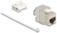 DELOCK Keystone Modul Slim RJ45 Buchse zu LSA Cat.6A geschir