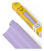 Poli-Tape Vinylfolie Permanent 30.5 x 183 cm, Hellviolett matt - Geeignet für Drucker: Nein - Detailfarbe: Hellviolett - Aussenanwendung: Ja - Selbstklebend: Ja - Aufbügelbar: Nein - Folientyp: Vinylfolie