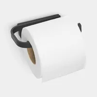Brabantia Toilettenpapierhalter Mindset Anthrazit - Anzahl Rollen: 1 - Befestigung: Bohren - Detailfarbe: Anthrazit - Detailmaterial: Recycled Kunststoff - Grundmaterial: Recycling Material - Aufhängevorrichtung: Nein
