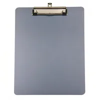 WEDO Klemmbrett A4 anthrazit Metall Alu eloxiert