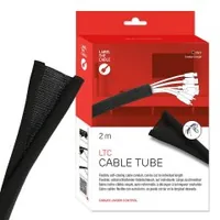 LTC Kabelschlauch Cable Tube 2m zum BündelnOrdnen weiß