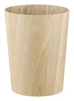 Blomus Papierkorb WILO 10 Liter, Braun - Fassungsvermögen: 10 l - Höhe: 30 cm - Anzahl Behälter: 1 - Material: Holz - Detailfarbe: Braun - Form: Rund