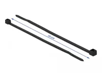 DeLOCK Cable tie cold resistant L 100 x W 2.5 mm black 100 pieces