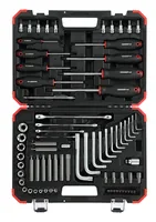 Red TORX-Schraubwerkzeugsatz, 1/4 + 1/2, 75-teilig, Werkzeug-Set