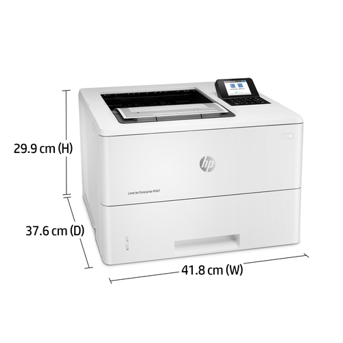 L HP LaserJet Enterprise M507dn S/W-Laserdrucker 43 S./Min. LAN Duplex