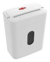 Olympia Aktenvernichter PS 53 CC Pro Weiss, Sicherheitsstufe 4 - Vernichtbare Aktentypen: Partikelschnitt - Schnittart: Papier - Sicherheitsstufe: 4 - Schnittausgabe: 4 x 40 mm - Blattkapazität: 6 Seiten - Zufuhrautomatik: Ja